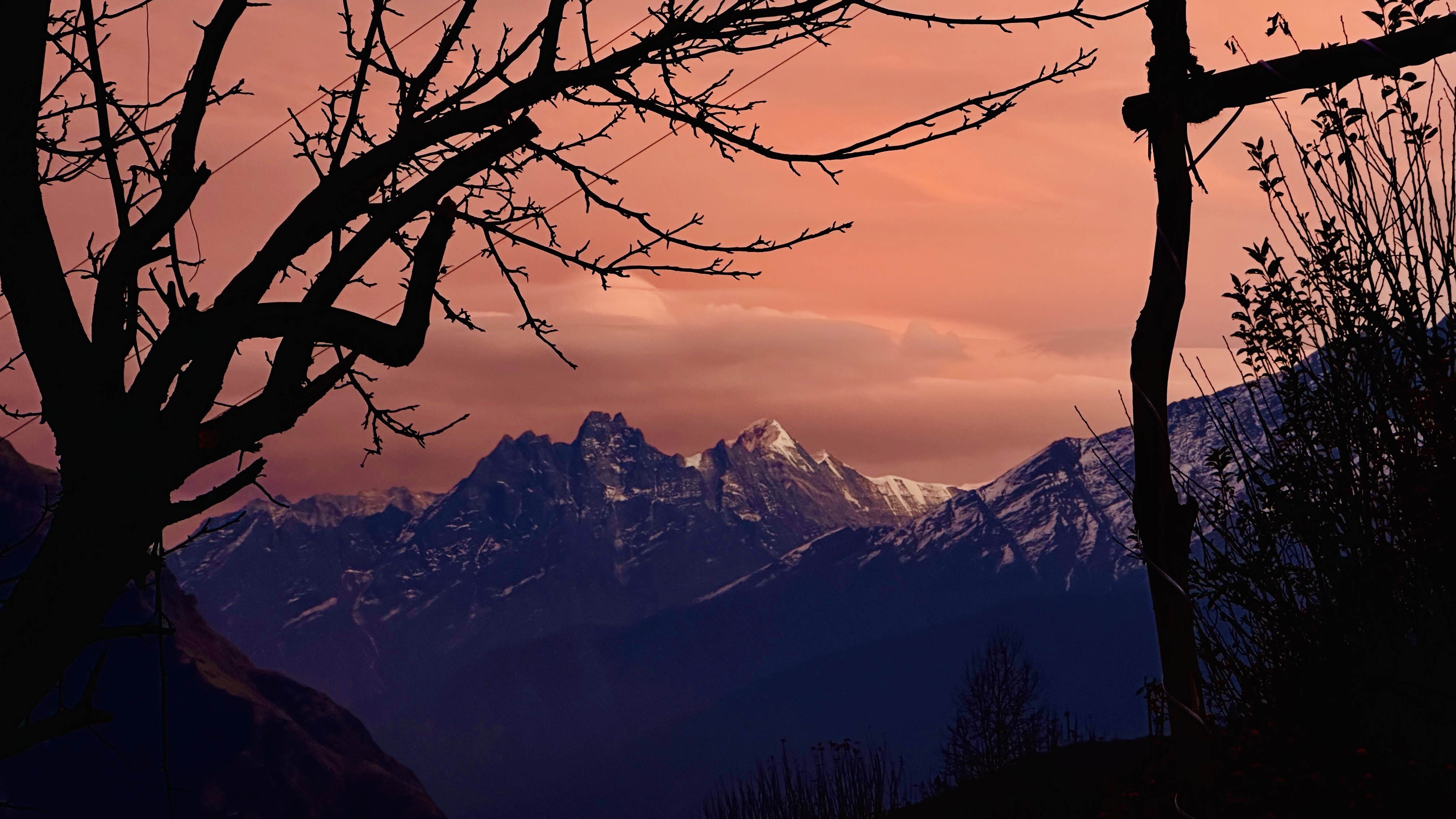 View of We Are Made Of Stories nestled in the Himalayan landscape